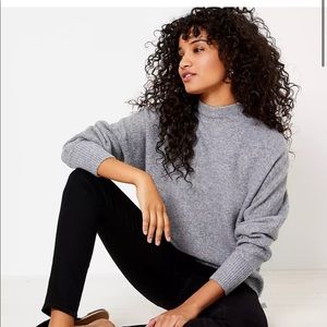 Loft Mock Neck Dolman Sweater